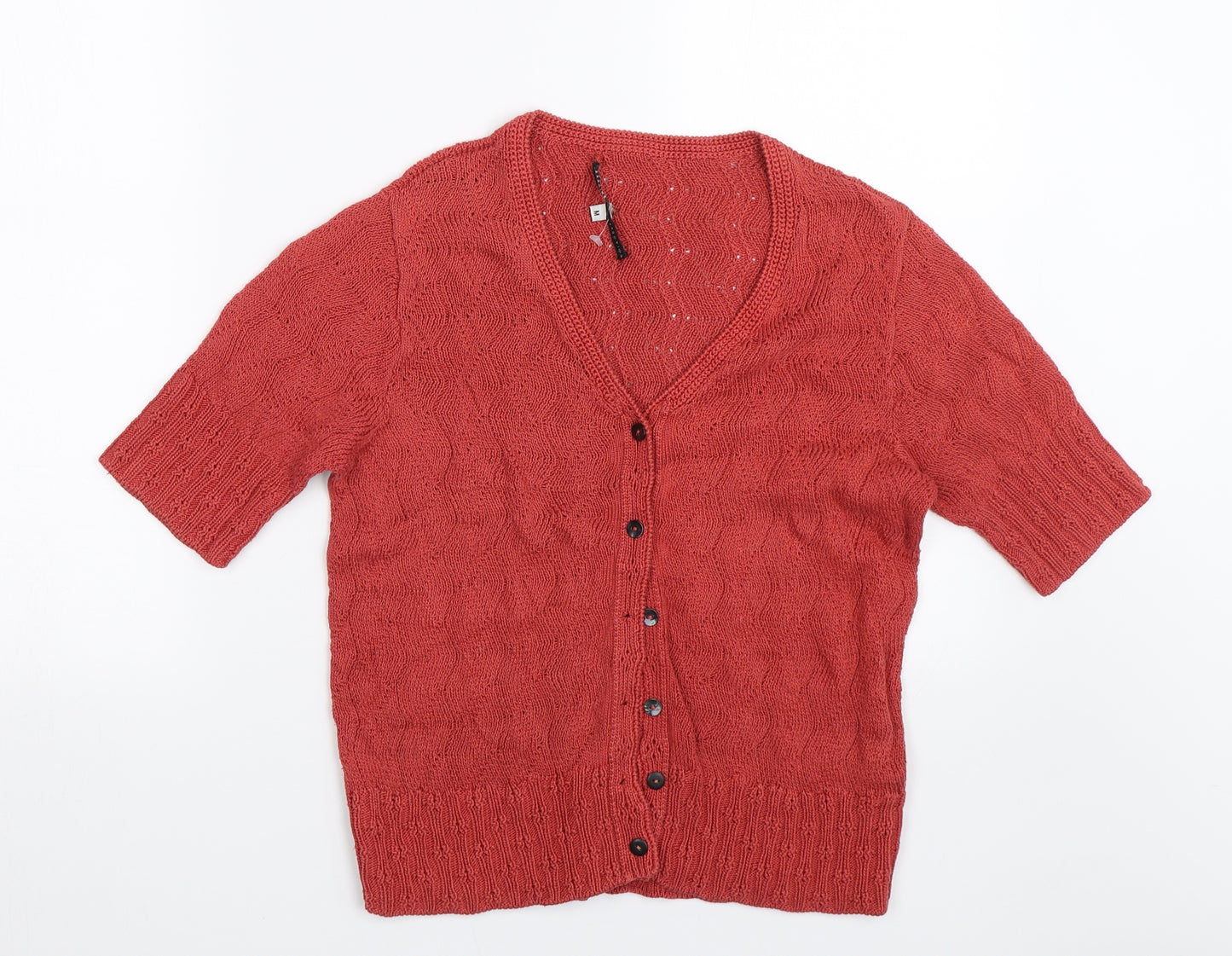 French Connection Womens Red   Cardigan Jumper Size M