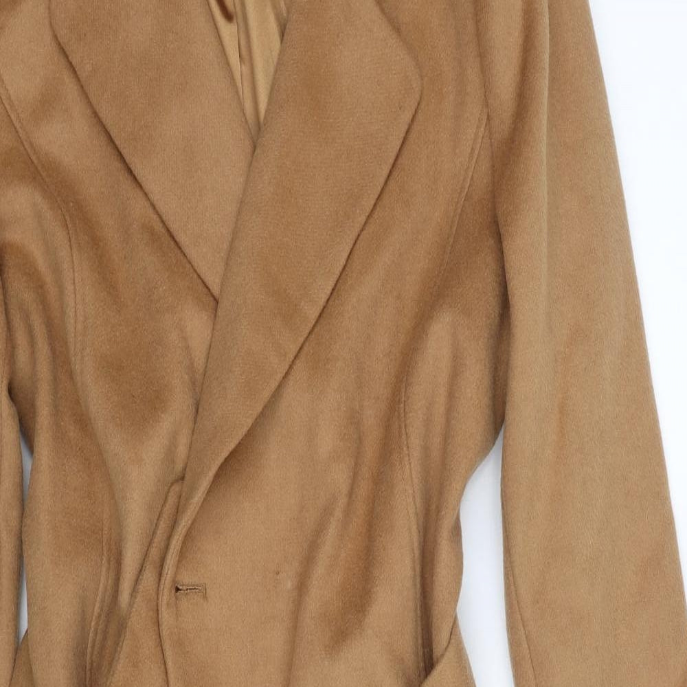 Ruth Langsford Womens Brown   Trench Coat Coat Size 14