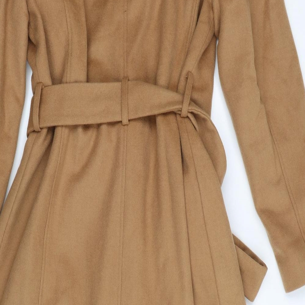 Ruth Langsford Womens Brown   Trench Coat Coat Size 14