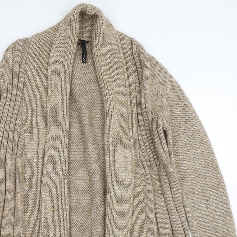 BHS Womens Brown   Cardigan Jumper Size 10