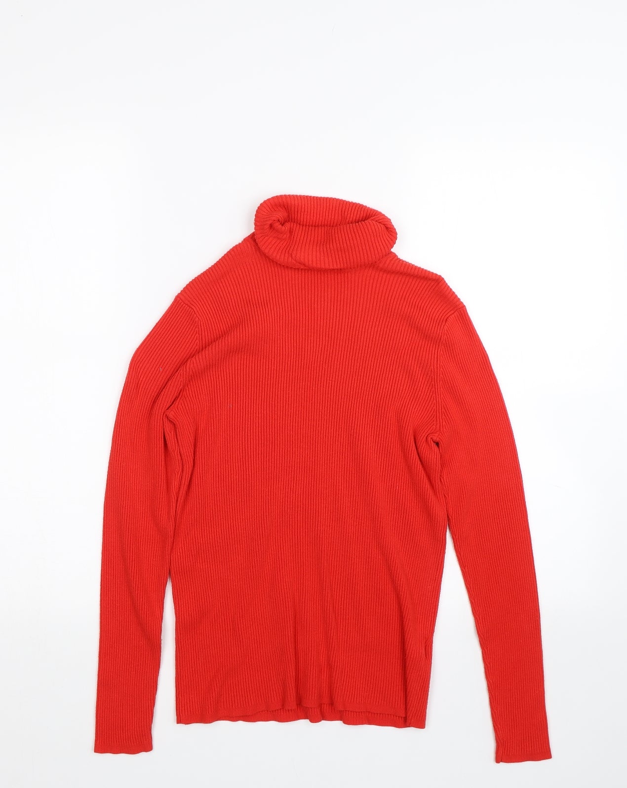 M&S Womens Red   Pullover Jumper Size 12