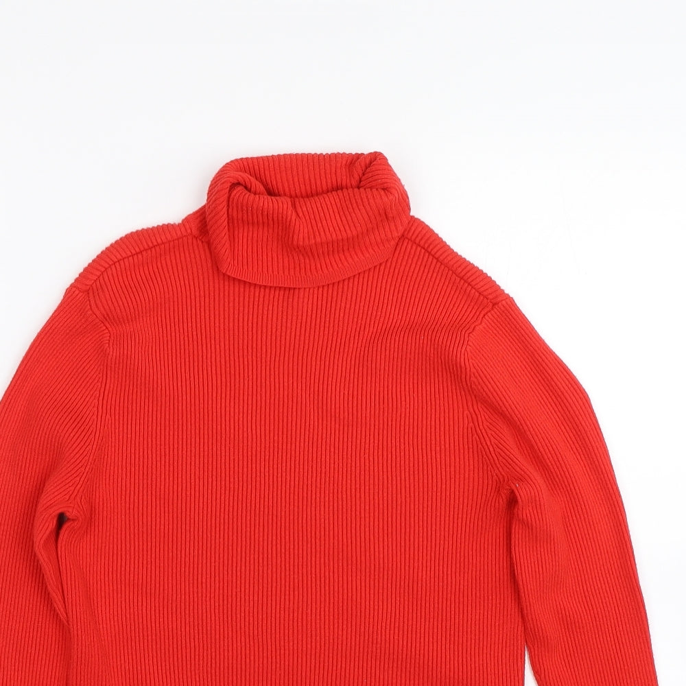 M&S Womens Red   Pullover Jumper Size 12