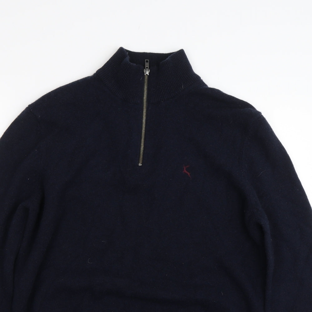 F&F Mens Blue   Pullover Jumper Size L