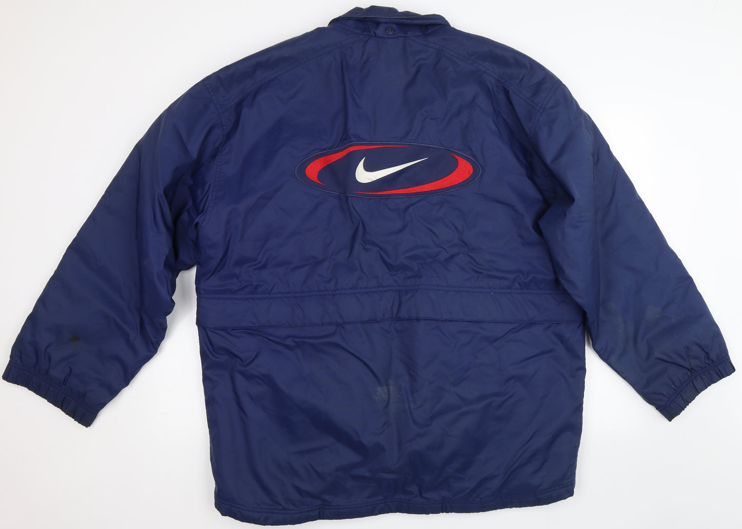 Nike Mens Blue   Rain Coat Coat Size M