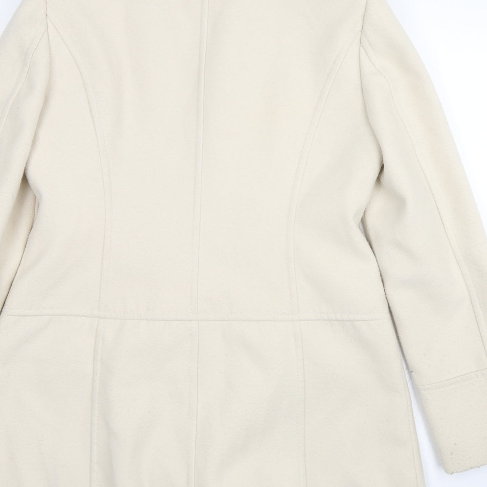 Dorothy Perkins Womens Beige   Trench Coat Coat Size 12