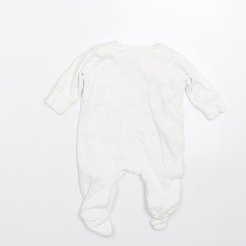 NEXT Baby White   Babygrow One-Piece Size 0-3 Months  - 0-1 Months