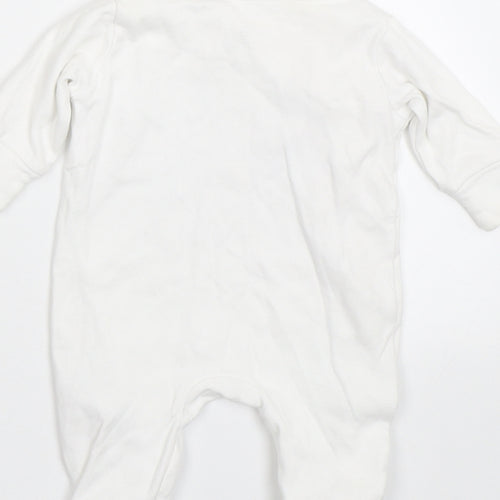 NEXT Baby White   Babygrow One-Piece Size 0-3 Months  - 0-1 Months