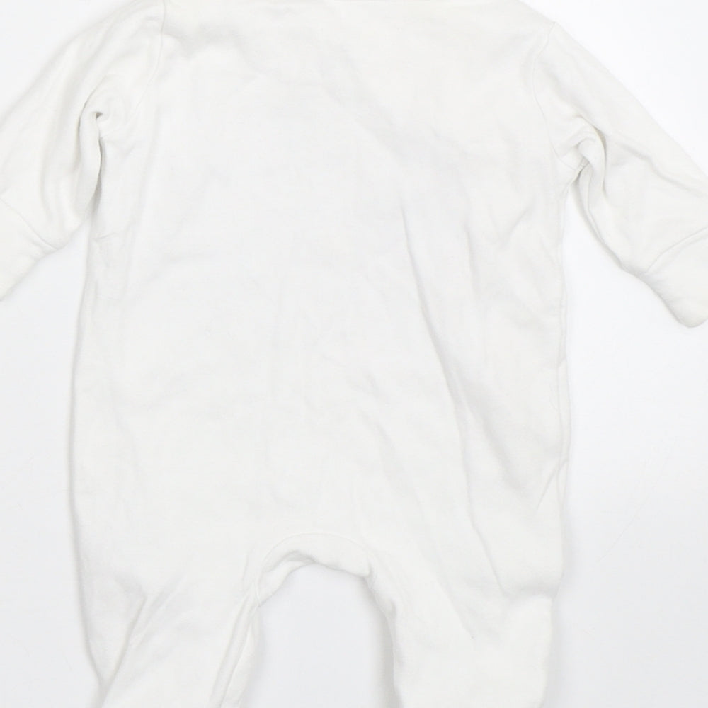 NEXT Baby White   Babygrow One-Piece Size 0-3 Months  - 0-1 Months