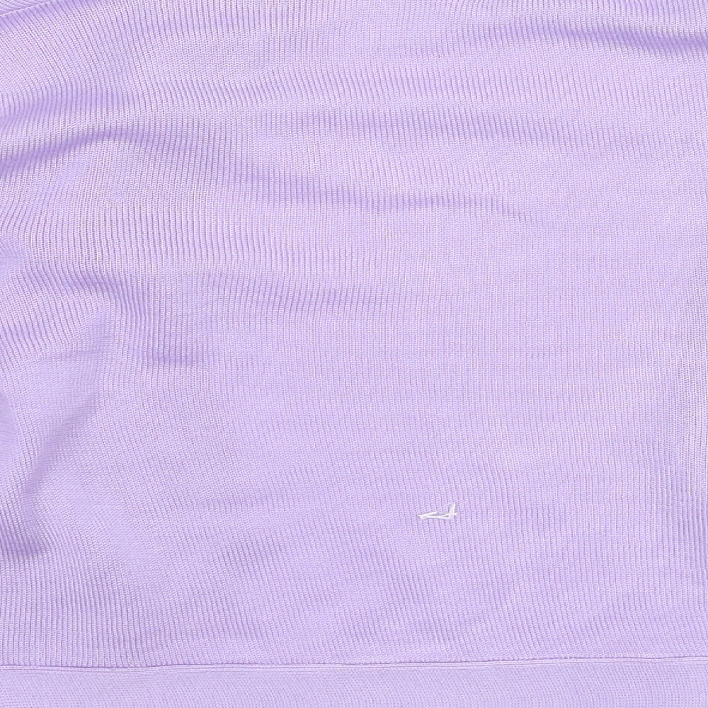 BM Womens Purple   Cape Jumper Size M