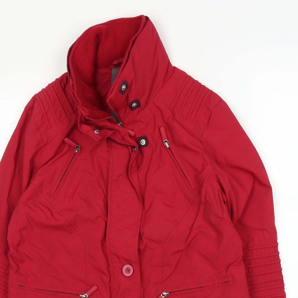 NEXT Womens Red   Rain Coat Coat Size 12