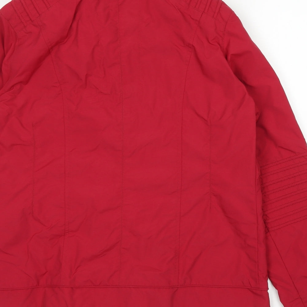 NEXT Womens Red   Rain Coat Coat Size 12