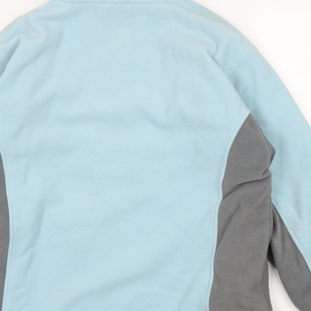 Wyn Womens Blue  Fleece Full Zip Jumper Size 12