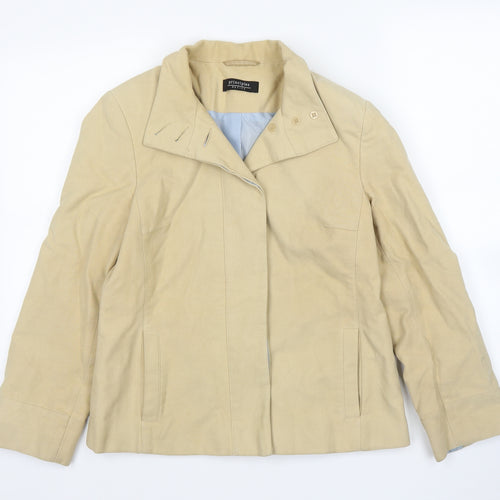 Principles Womens Beige   Overcoat Coat Size 12