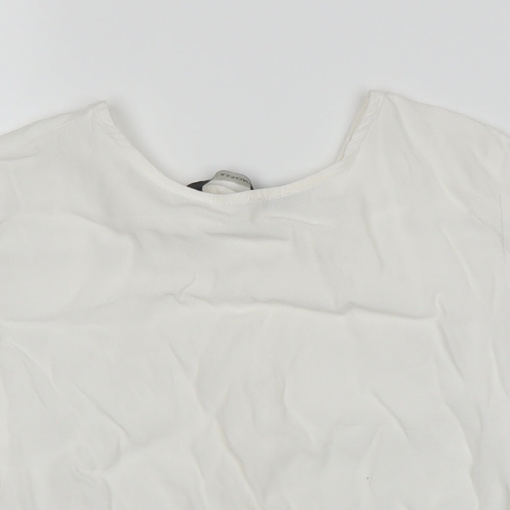 Glassons Womens White   Basic Blouse Size 6
