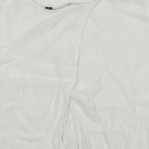 Glassons Womens White   Basic Blouse Size 6