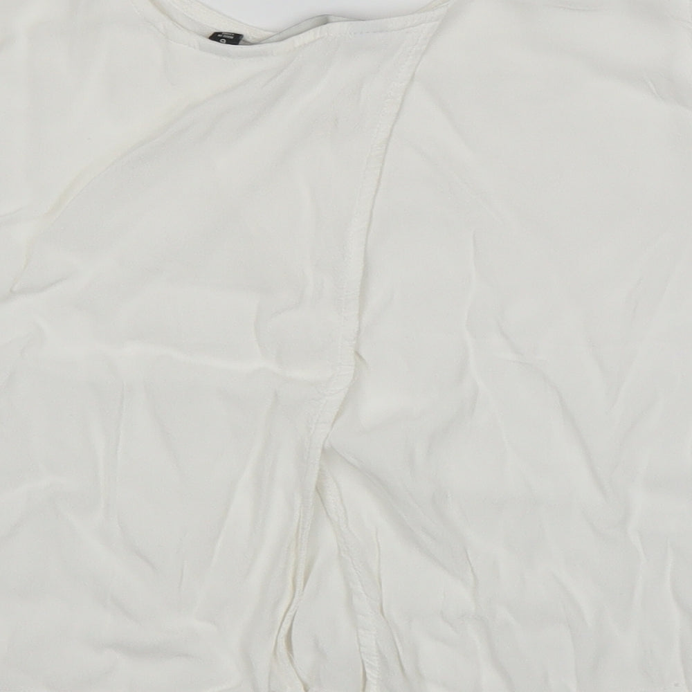 Glassons Womens White   Basic Blouse Size 6