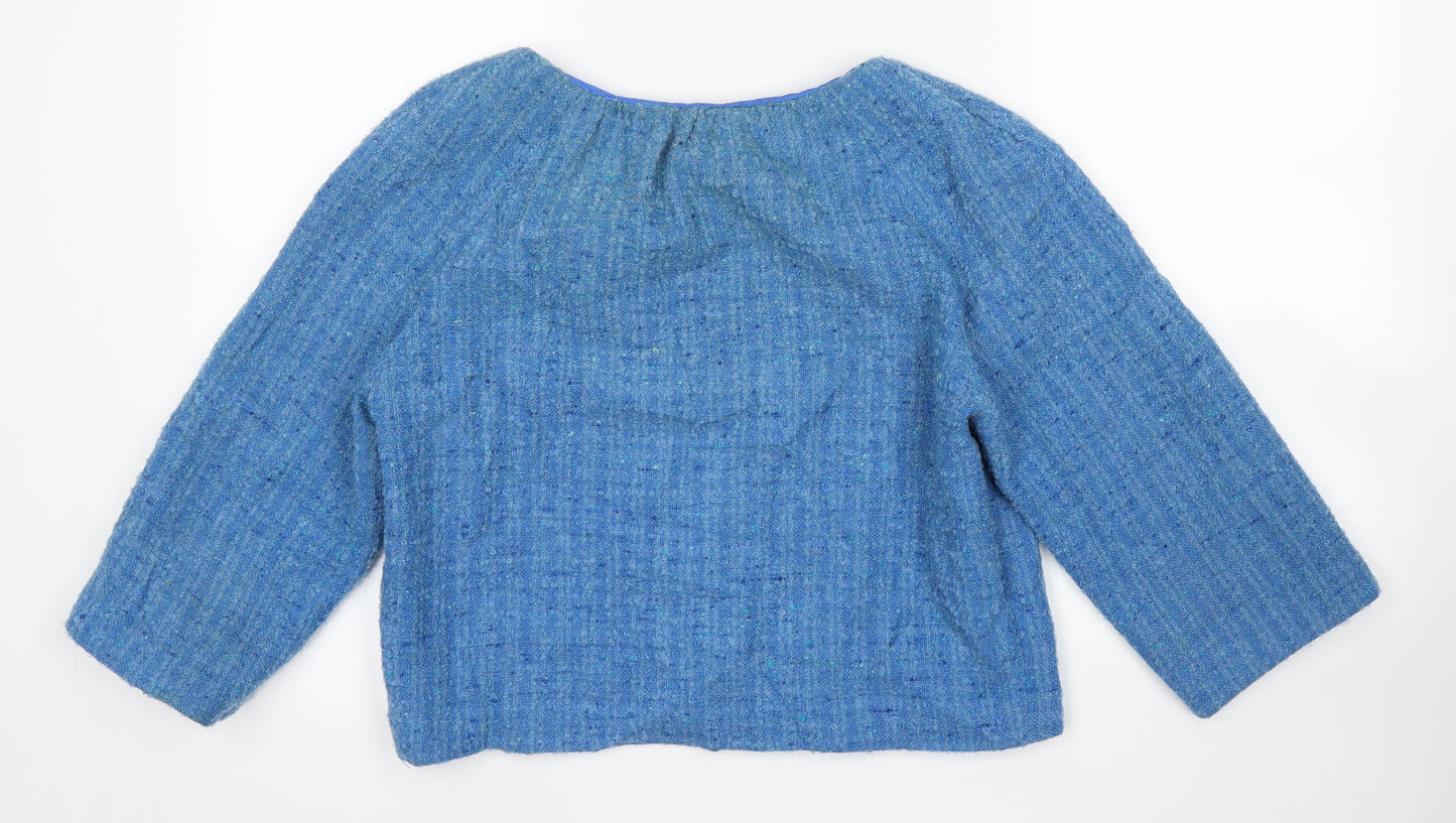 prew Womens Blue   Cardigan Jumper Size M