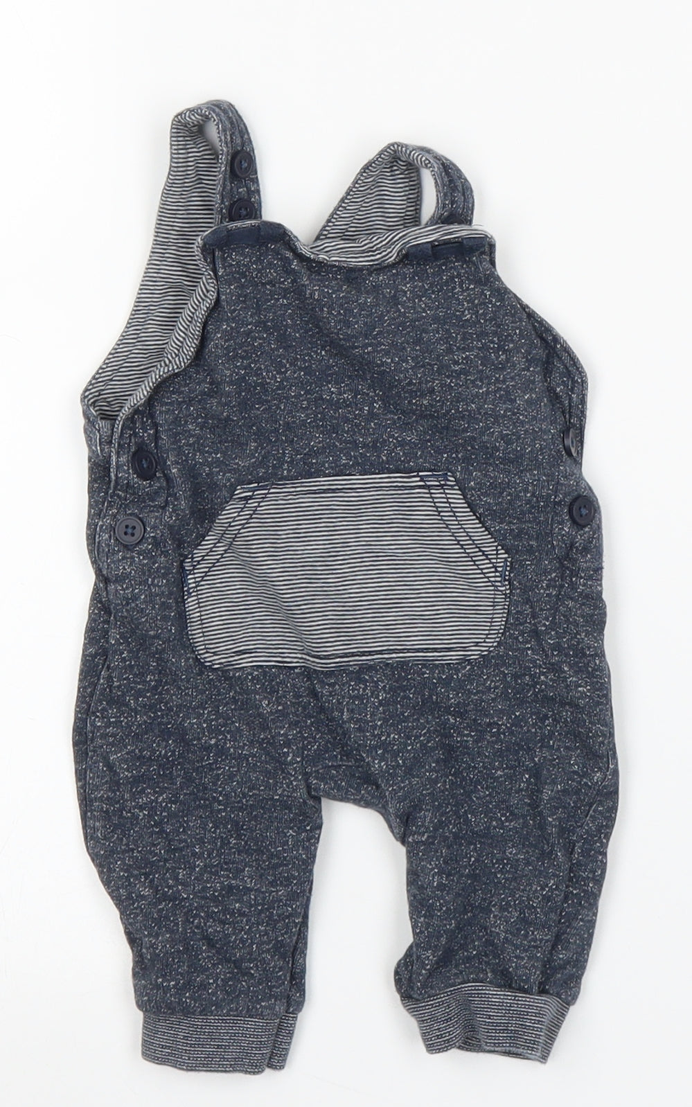 George Boys Blue   Dungaree One-Piece Size 0-3 Months