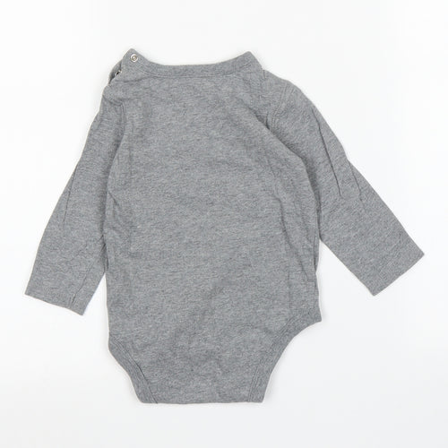 Gap Boys Grey   Babygrow One-Piece Size 12 Months