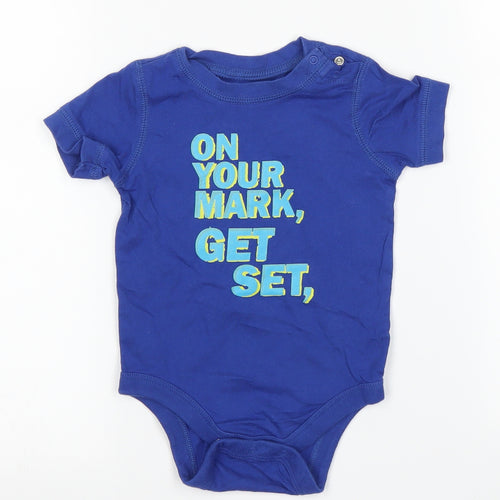 Gap Boys Blue   Babygrow One-Piece Size 12-18 Months