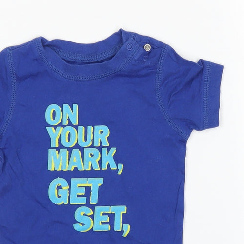 Gap Boys Blue   Babygrow One-Piece Size 12-18 Months