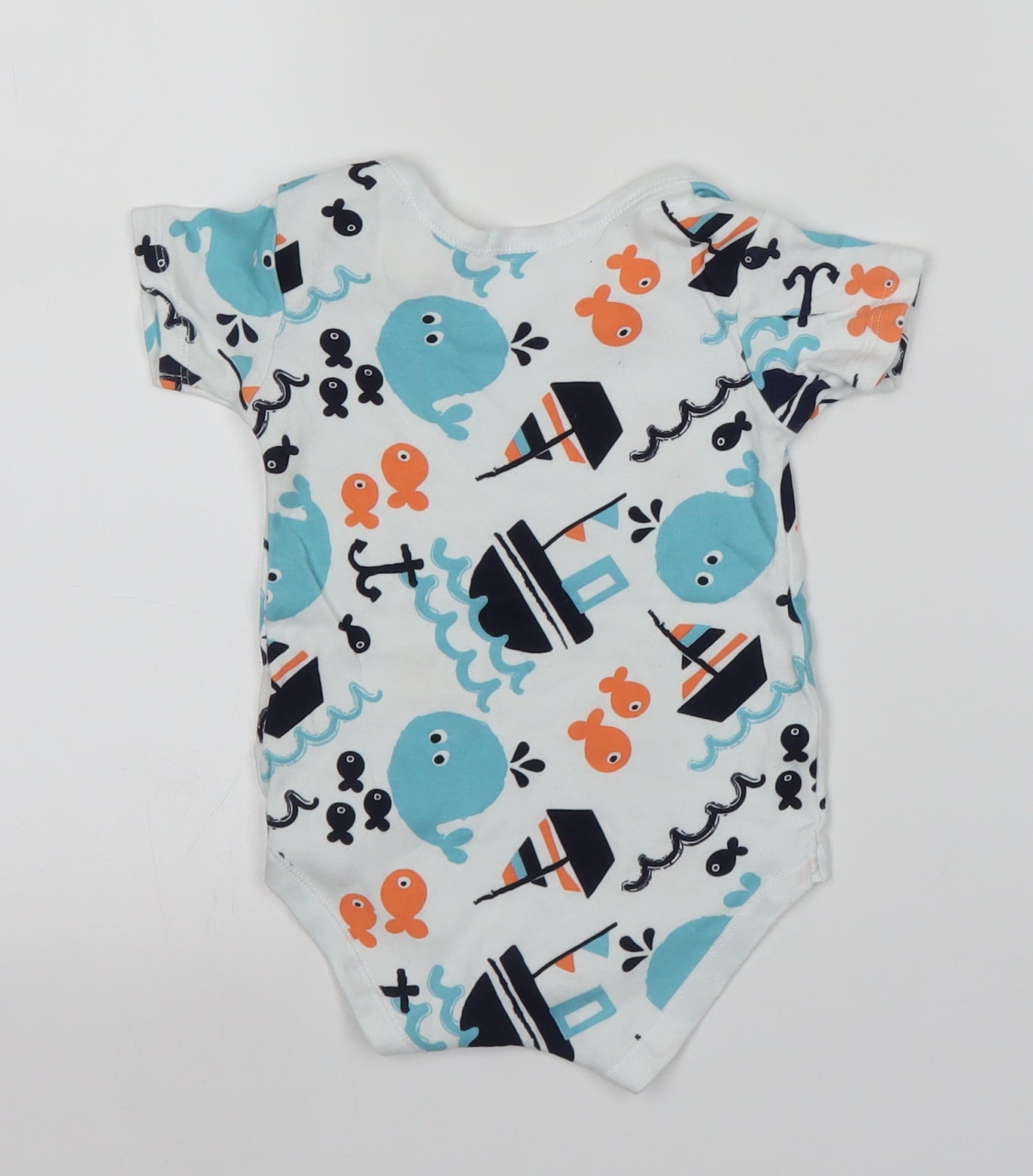 Matalan Baby Blue   Babygrow One-Piece Size 9-12 Months