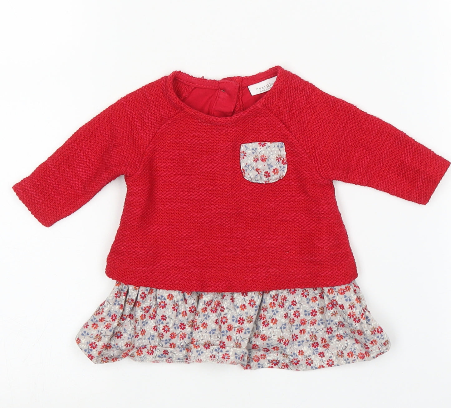 NEXT Girls Red   Pullover Jumper Size 0-3 Months