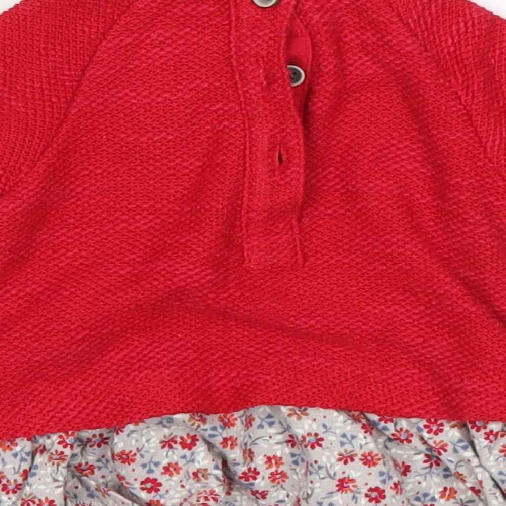 NEXT Girls Red   Pullover Jumper Size 0-3 Months
