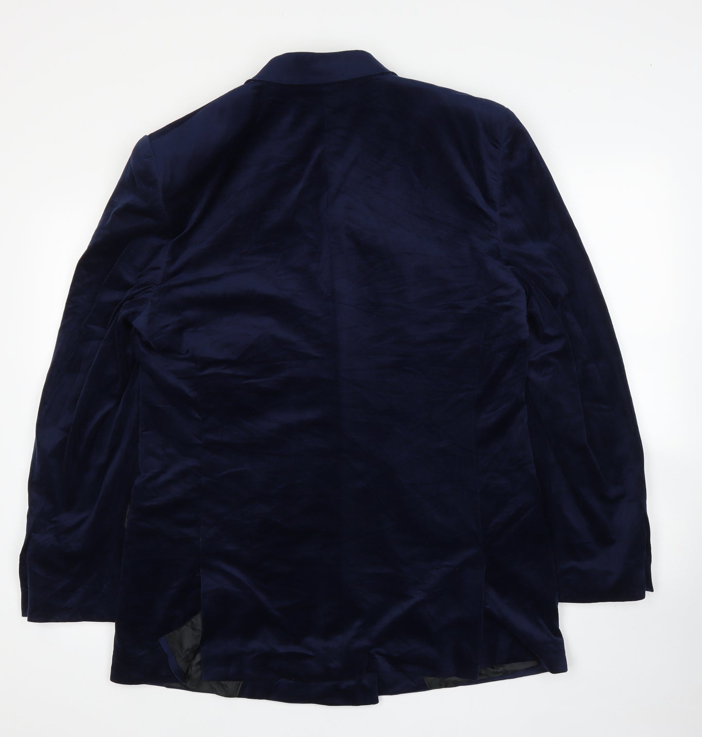 ASOS Mens Blue  Velvet Jacket Suit Jacket Size 40