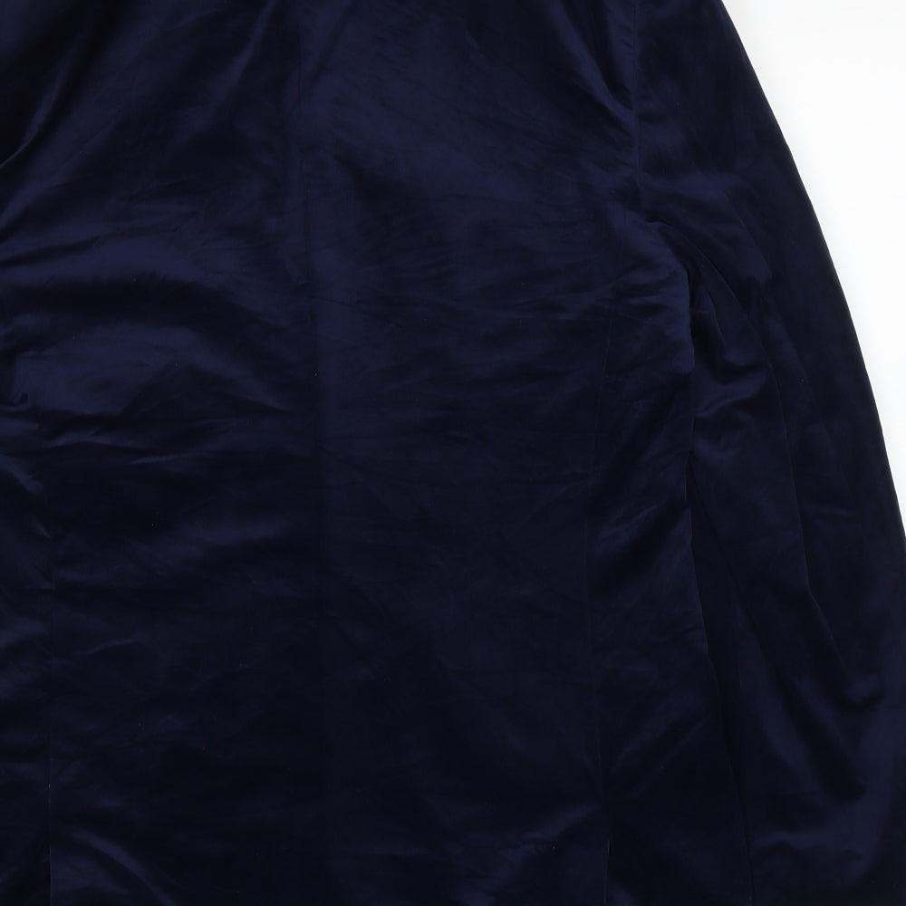 ASOS Mens Blue  Velvet Jacket Suit Jacket Size 40