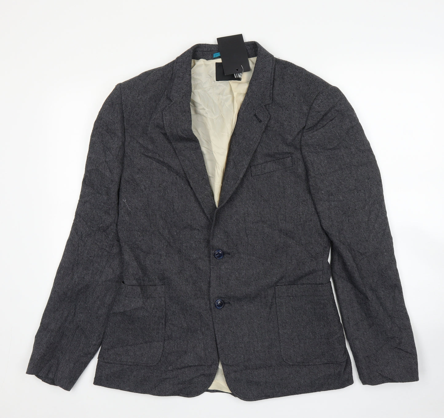 ASOS Mens Grey   Jacket Suit Jacket Size 38
