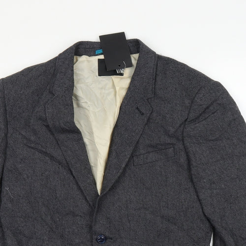 ASOS Mens Grey   Jacket Suit Jacket Size 38