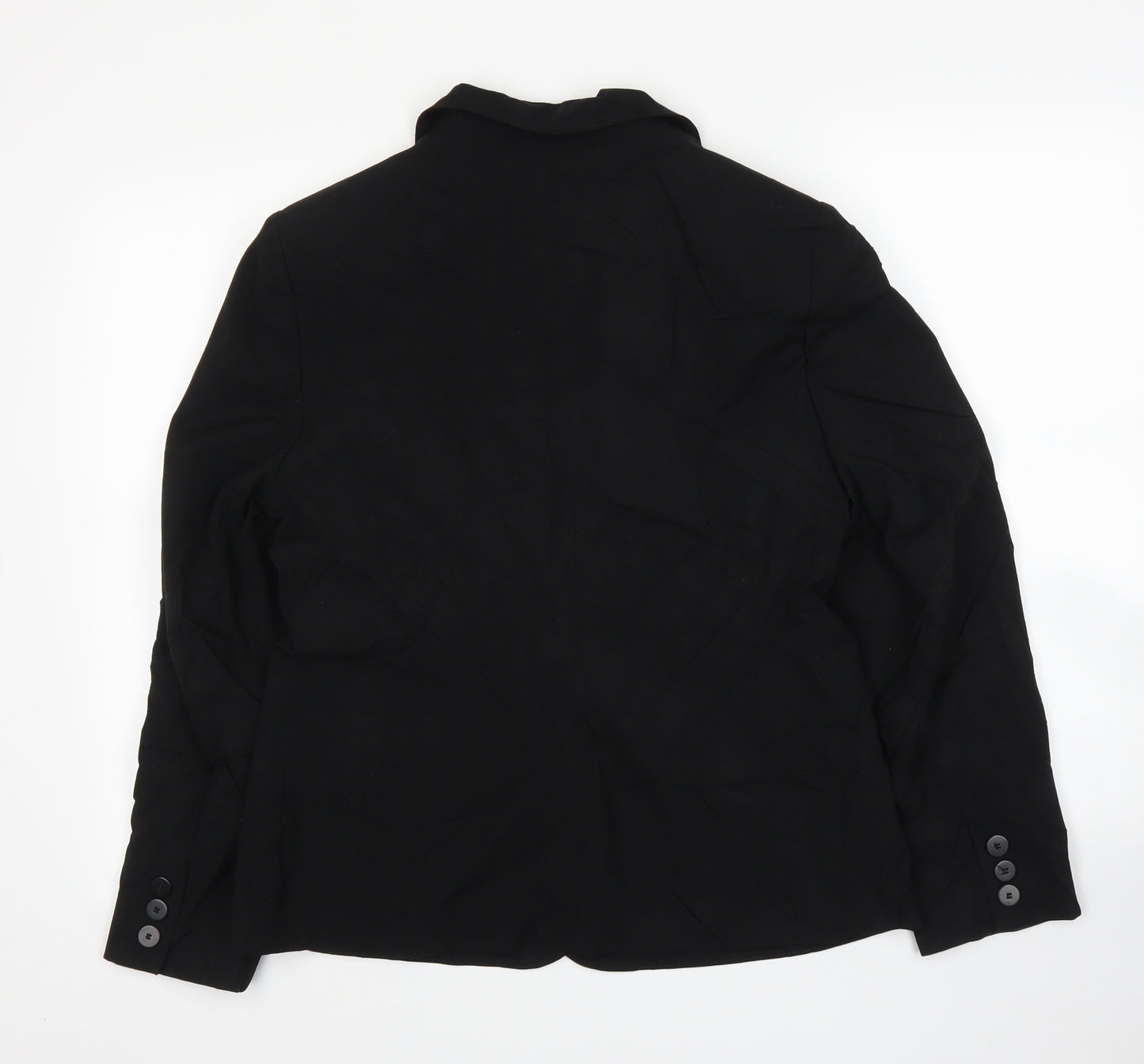 debe Womens Black   Jacket Blazer Size 14