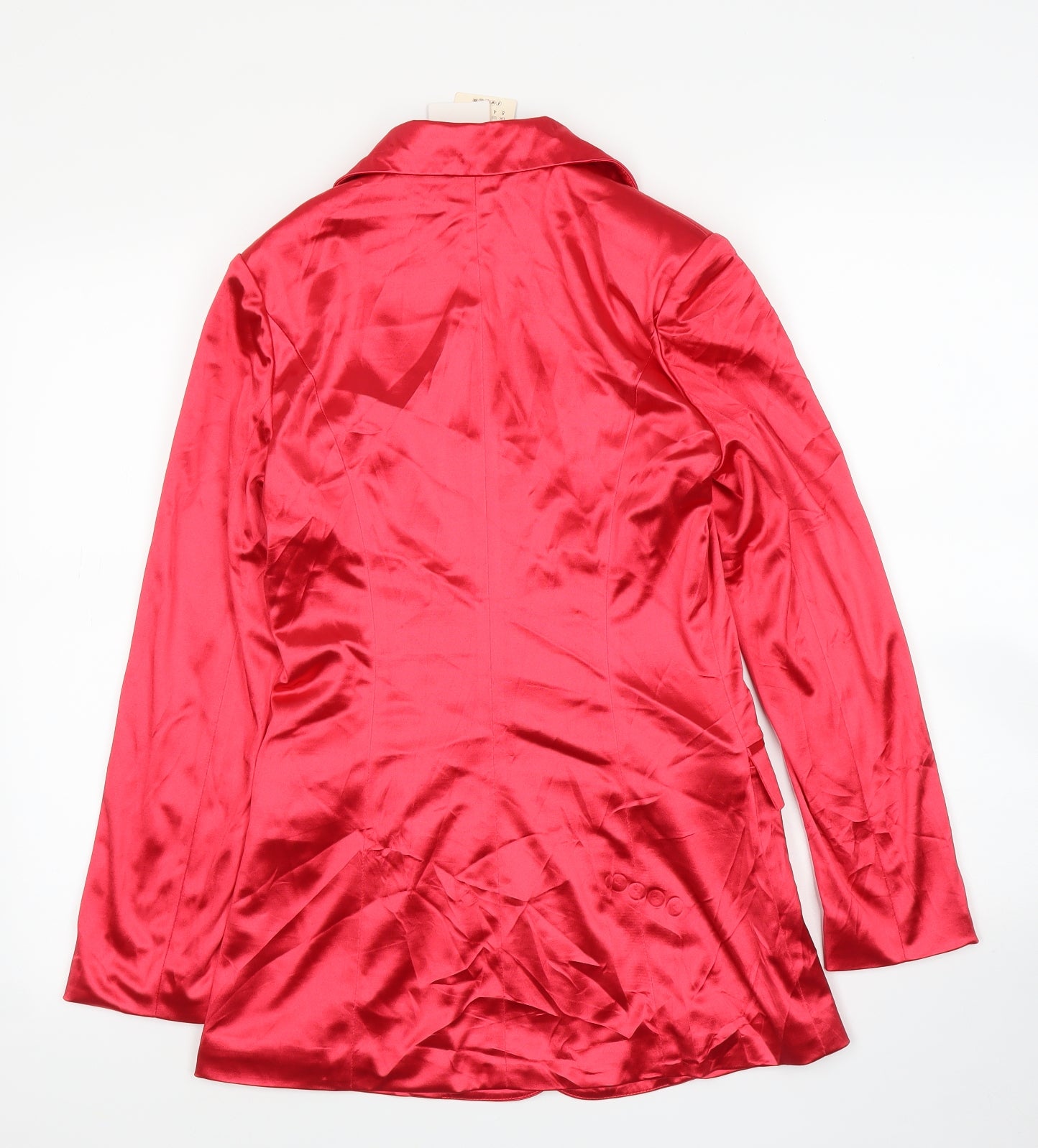 Club L  Womens Red   Jacket Blazer Size 8