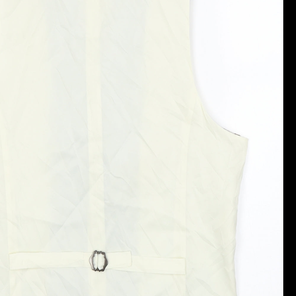 ASOS Mens Brown   Jacket Suit Waistcoat Size 40