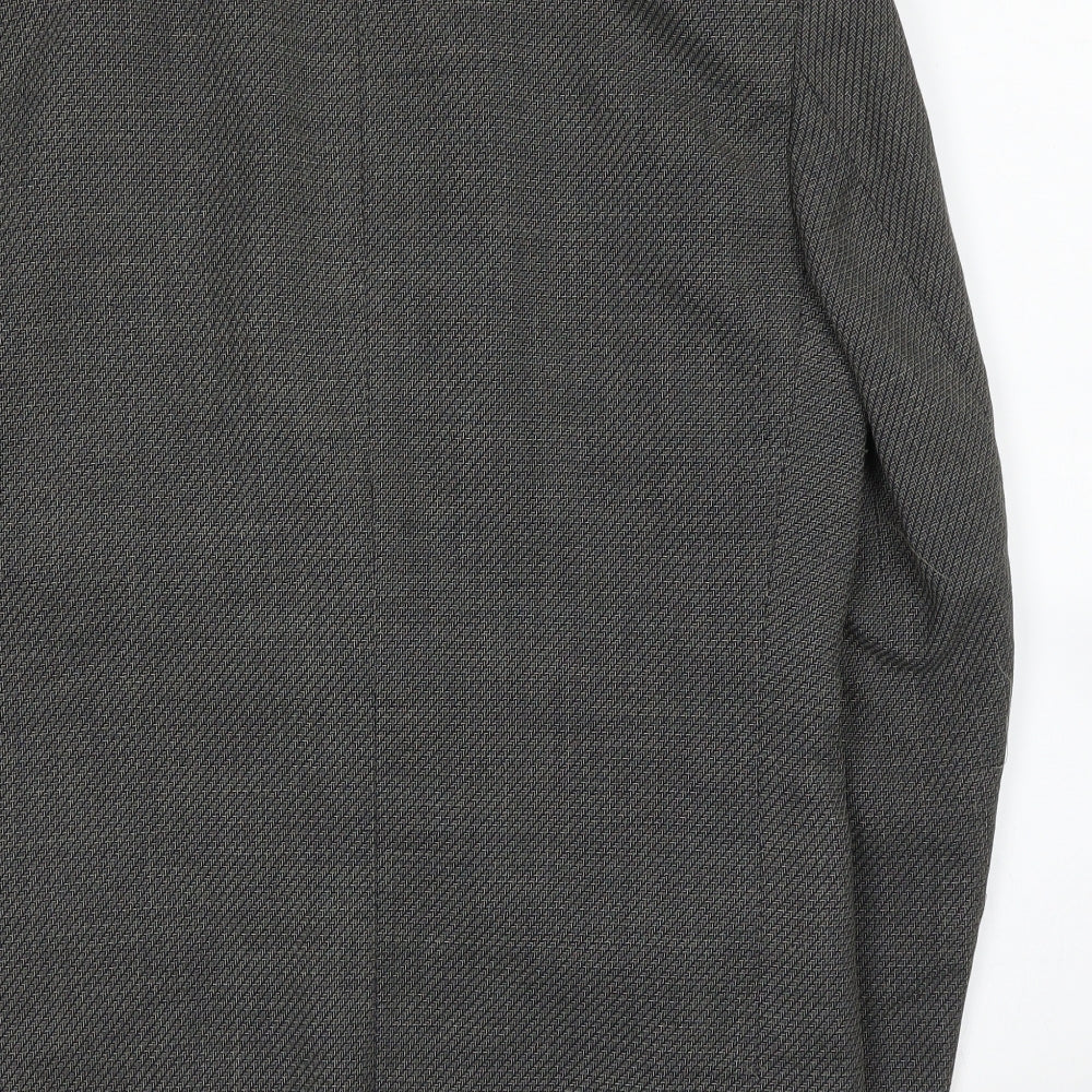 M&S Mens Grey   Jacket Suit Jacket Size 38