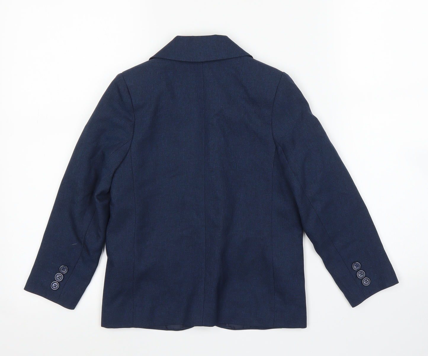 Primark Boys Blue   Cardigan Jumper Size 6-7 Years  - Jacket