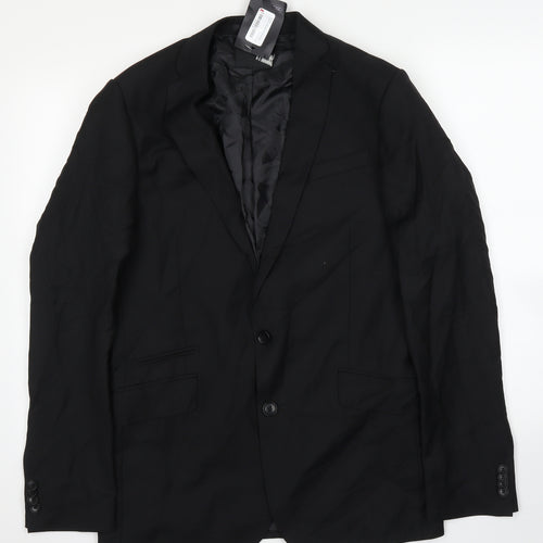 ASOS Mens Black   Jacket Suit Jacket Size 38