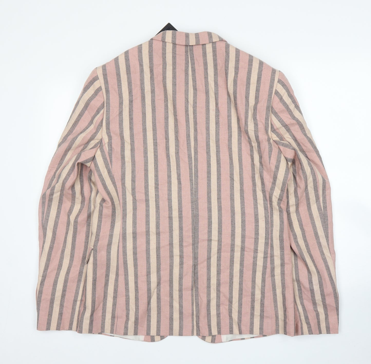 ASOS Mens Pink Striped  Jacket Suit Jacket Size 40