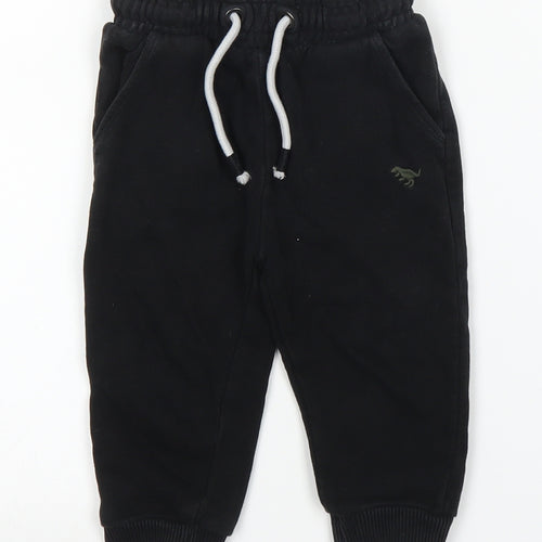 NEXT Boys Black   Sweatpants Trousers Size 12 Months