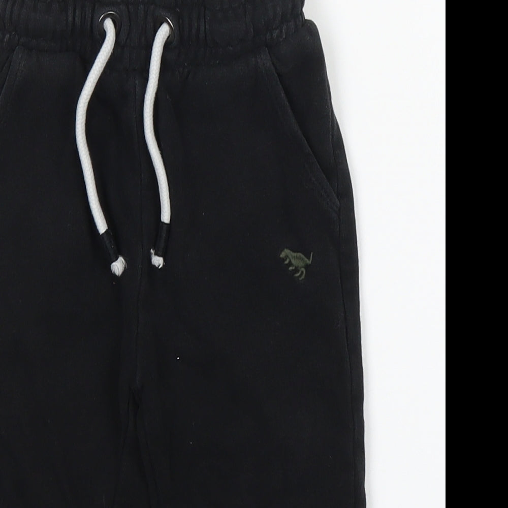 NEXT Boys Black   Sweatpants Trousers Size 12 Months