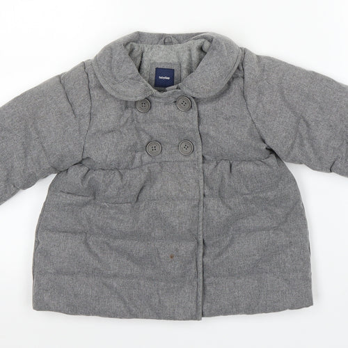 Gap Boys Grey   Puffer Jacket Coat Size 18 Months