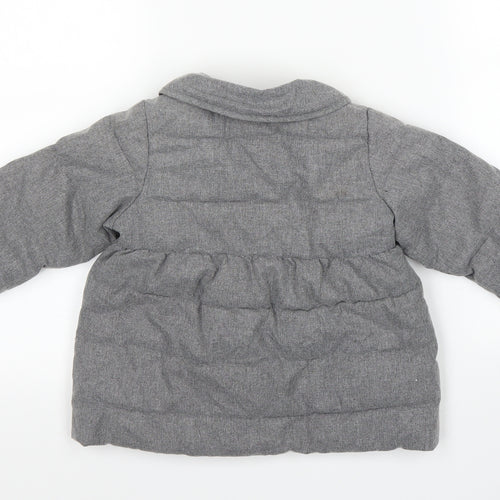 Gap Boys Grey   Puffer Jacket Coat Size 18 Months