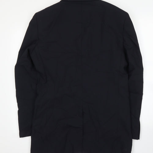 Preworn Mens Blue   Jacket Suit Jacket Size 42