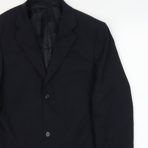 Preworn Mens Blue   Jacket Suit Jacket Size 42