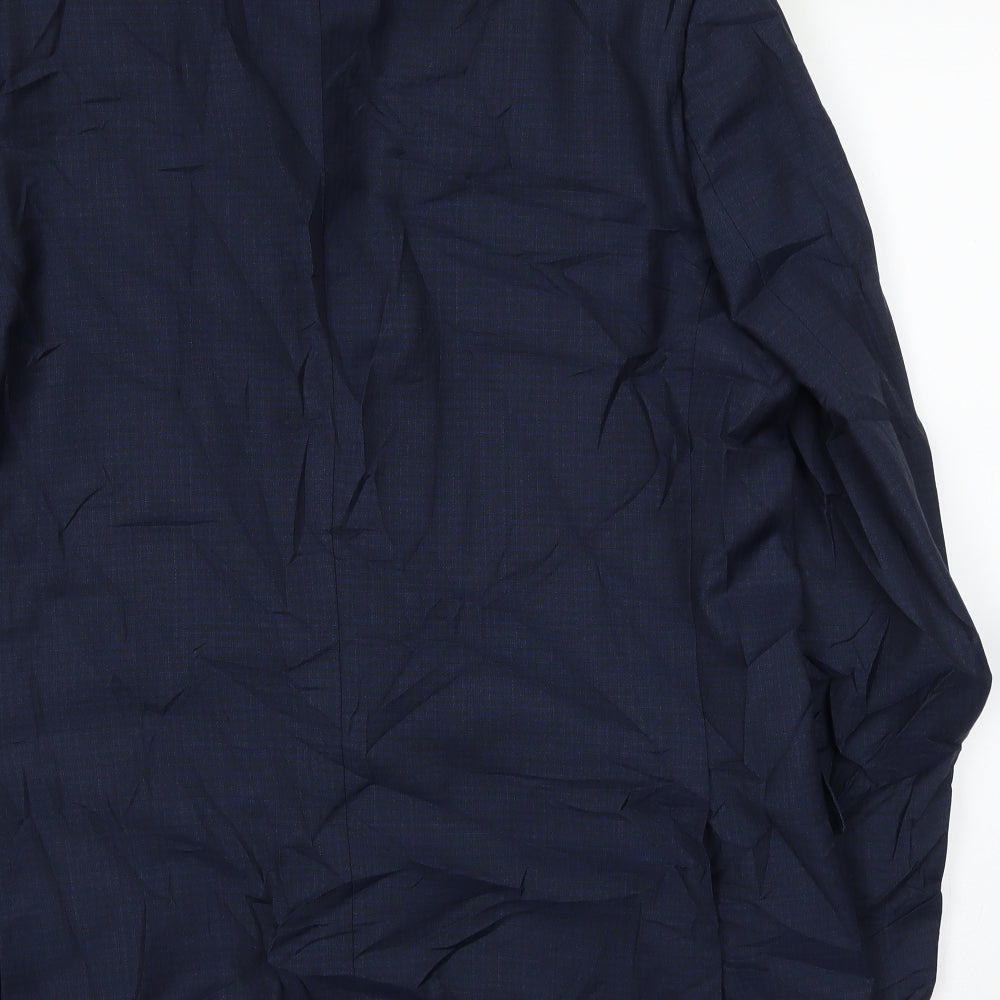 Jimmy Bee Mens Blue   Jacket Suit Jacket Size 48