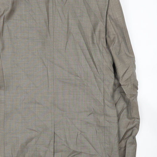 M&S Mens Beige   Jacket Suit Jacket Size 38