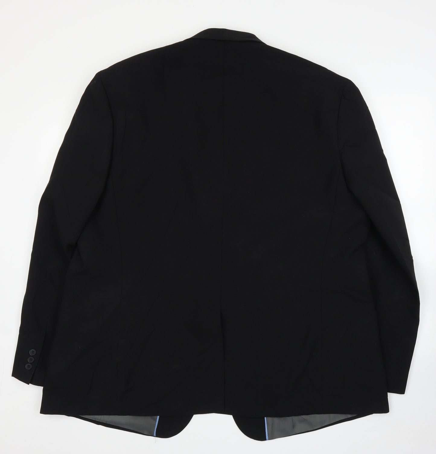 George Mens Black   Jacket Suit Jacket Size 50