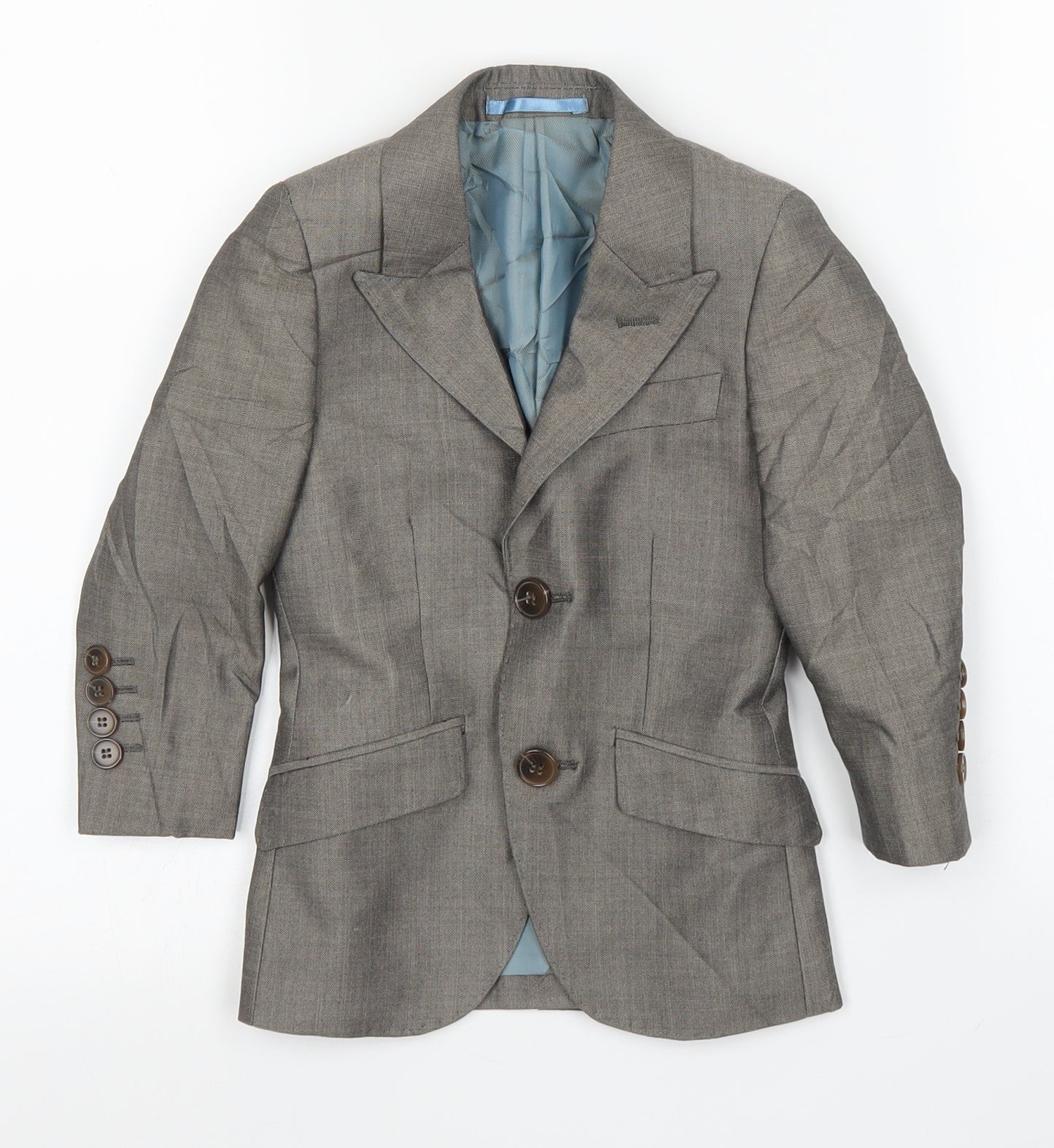 George Boys Grey   Cardigan Jumper Size 2-3 Years  - Jacket