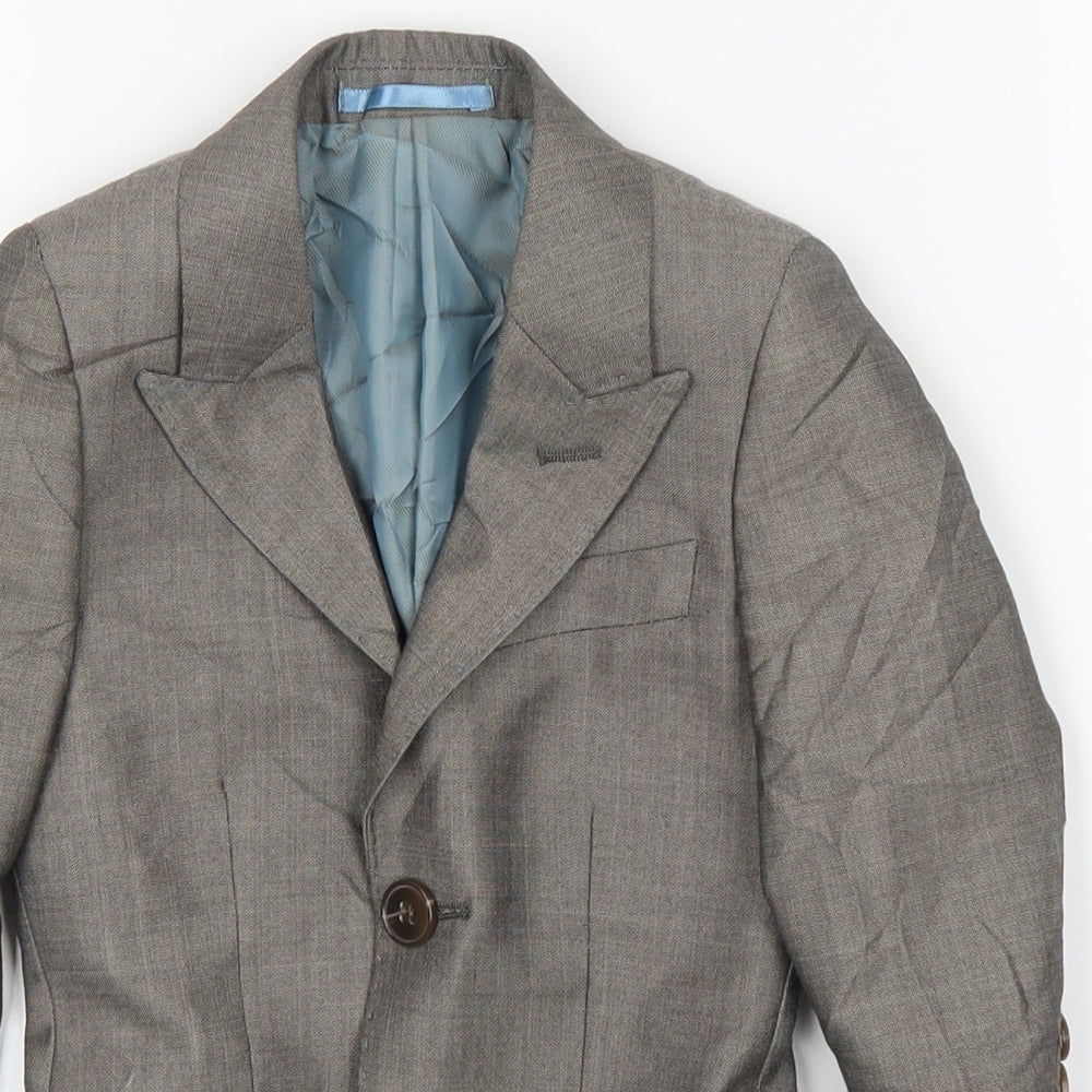 George Boys Grey   Cardigan Jumper Size 2-3 Years  - Jacket